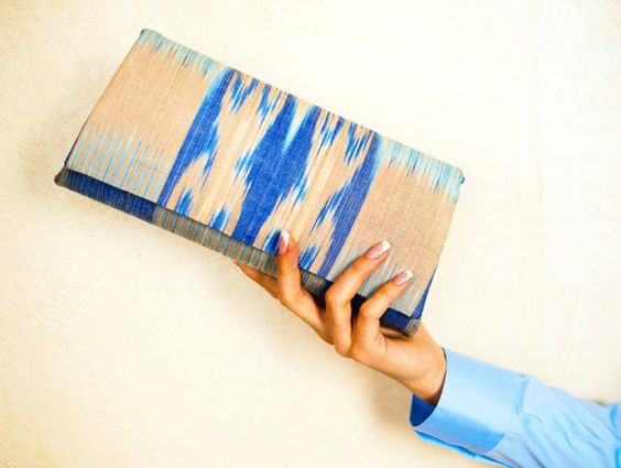ikat-clutch